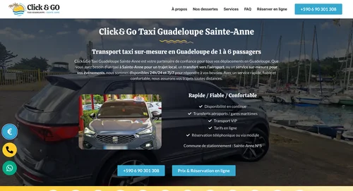 clicktaxiguadeloupe.fr