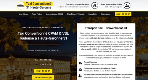 taxiconventionne31.fr