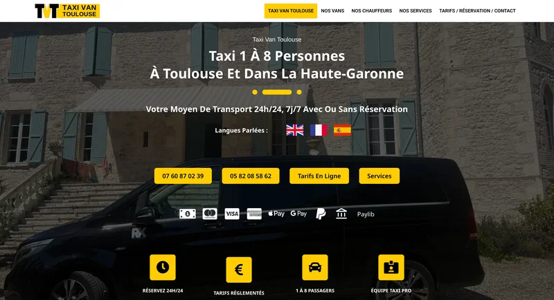 taxivantoulouse.fr