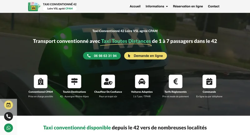 taxiconventionne42.fr